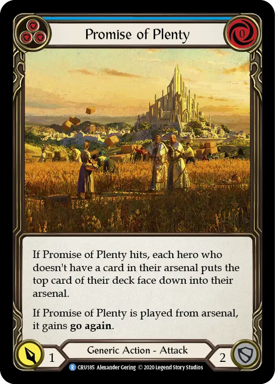 Promise of Plenty — Crucible of War — Rainbow Foil