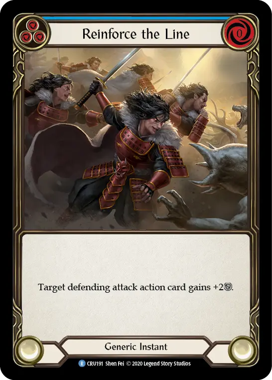 Reinforce the Line — Crucible of War — Rainbow Foil