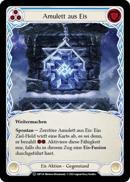 Amulet of Ice — 2HP