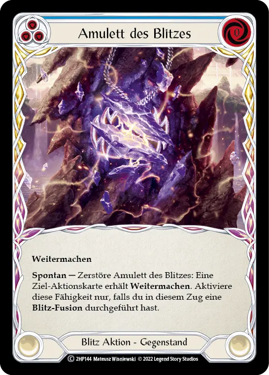 Amulet of Lightning — 2HP