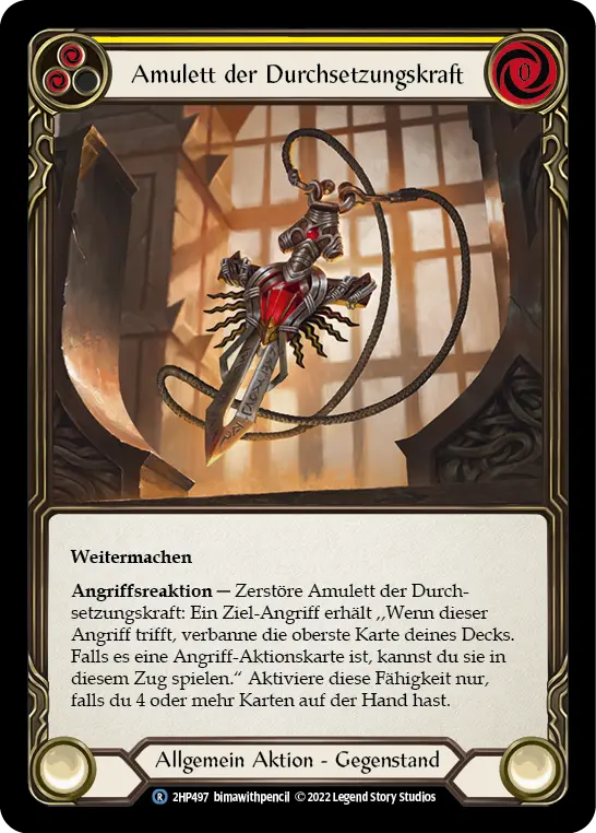 Amulet of Assertiveness — 2HP