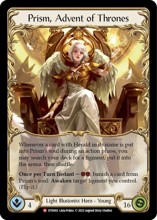 Prism card