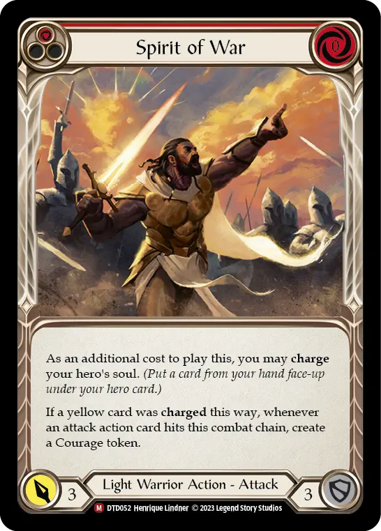 Spirit of War — Rainbow Foil