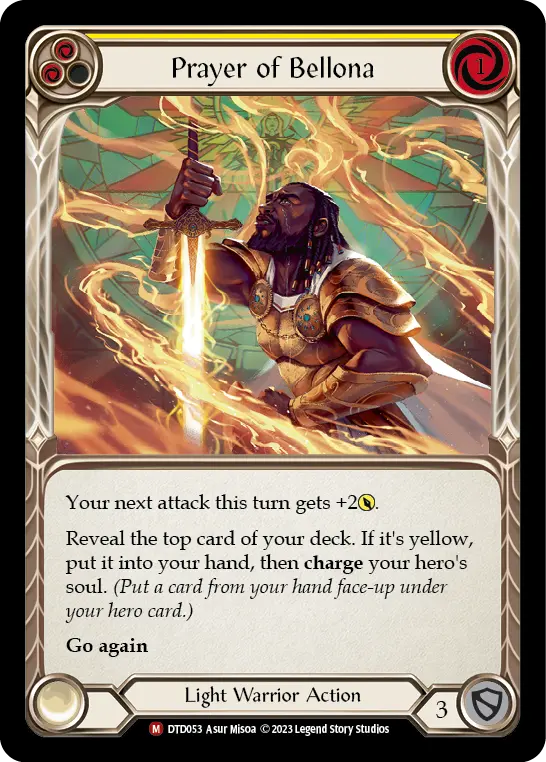Prayer of Bellona — Rainbow Foil