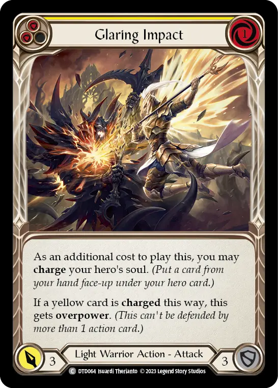 Glaring Impact — Rainbow Foil