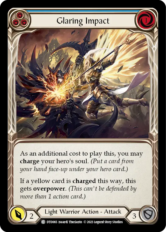 Glaring Impact — Rainbow Foil