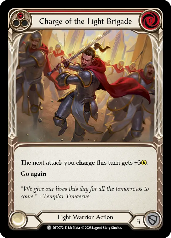 Charge of the Light Brigade — Rainbow Foil