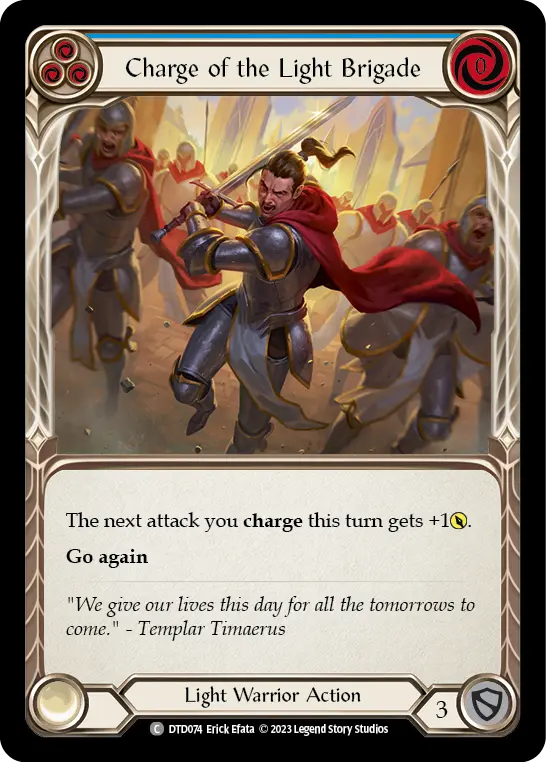 Charge of the Light Brigade — Rainbow Foil