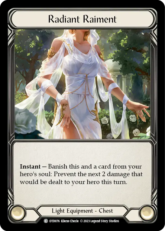 Radiant Raiment — Cold Foil