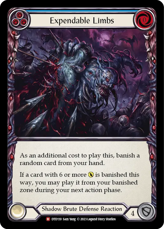 Expendable Limbs — Rainbow Foil