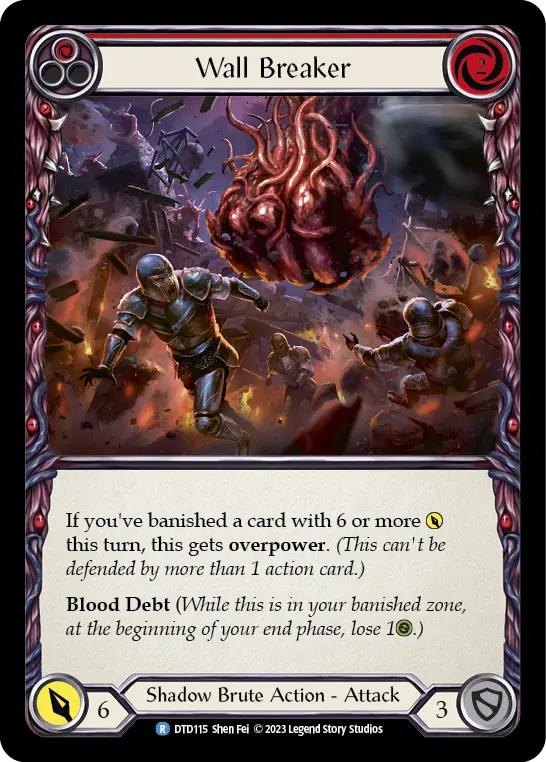 Wall Breaker — Rainbow Foil