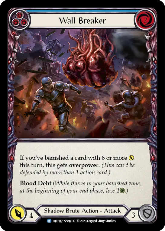 Wall Breaker — Rainbow Foil