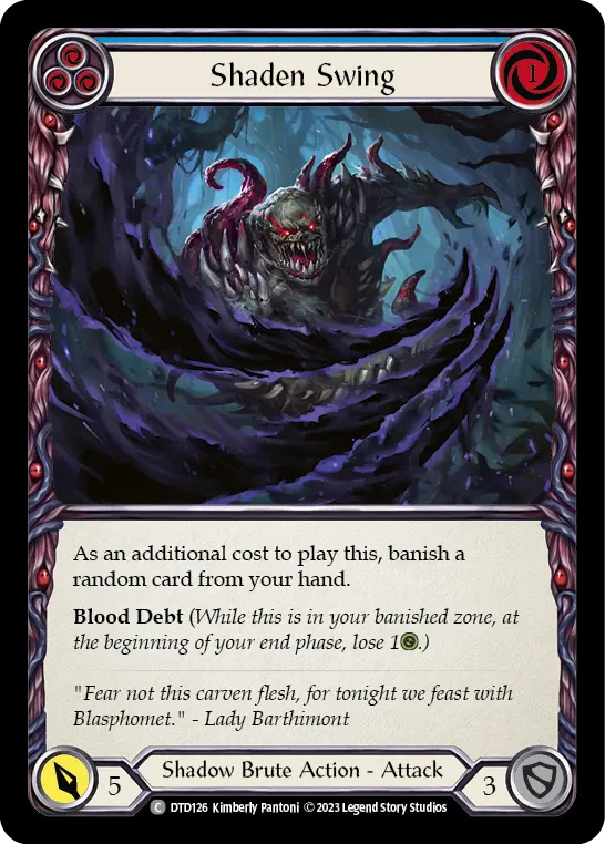 Shaden Swing — Rainbow Foil