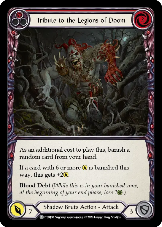 Tribute to the Legions of Doom — Rainbow Foil