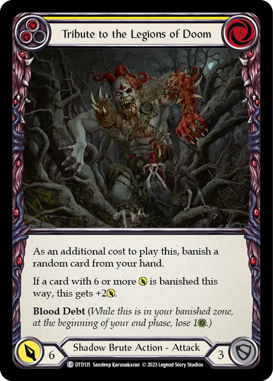 Tribute to the Legions of Doom — Rainbow Foil
