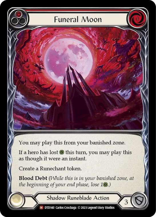 Funeral Moon — Rainbow Foil