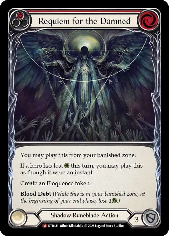 Requiem for the Damned — Rainbow Foil