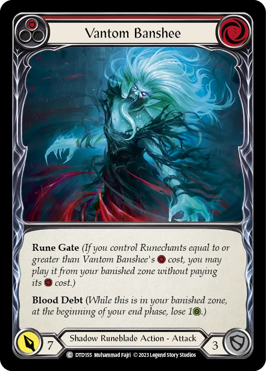 Vantom Banshee — Rainbow Foil