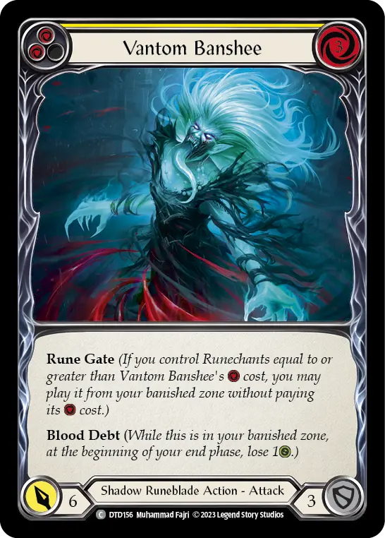 Vantom Banshee — Rainbow Foil