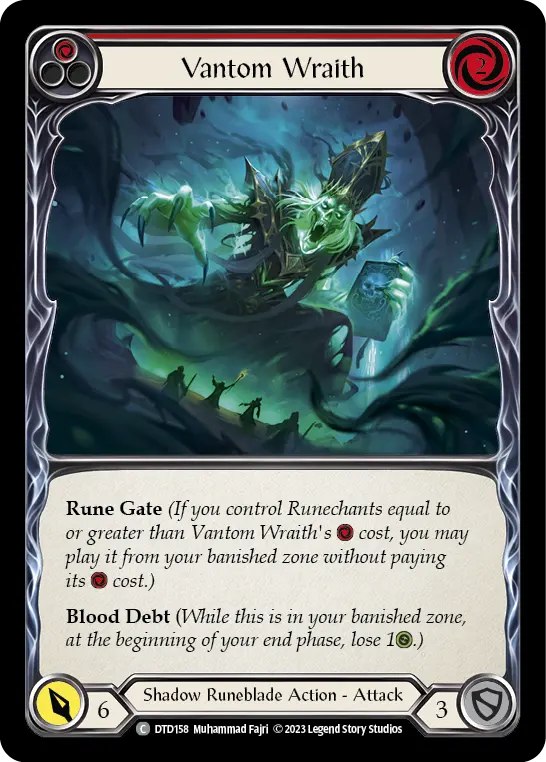 Vantom Wraith — Rainbow Foil
