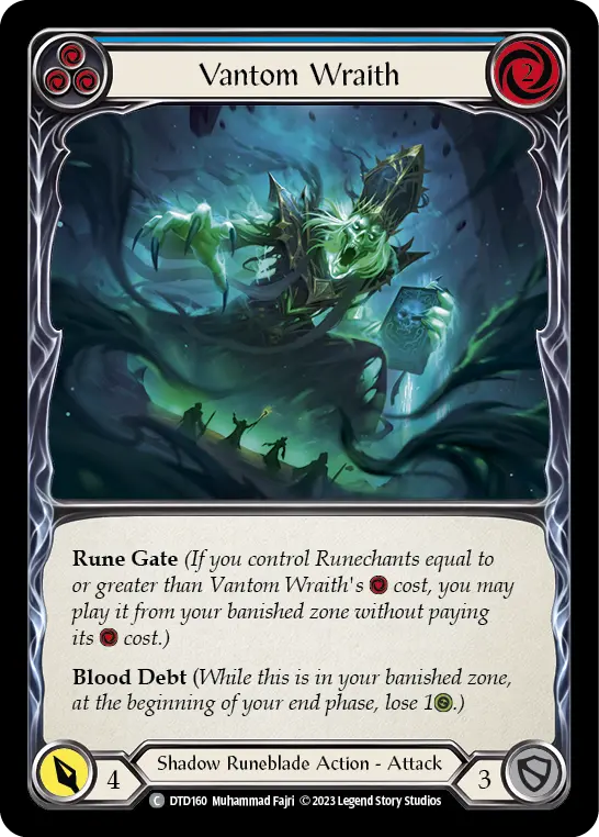 Vantom Wraith — Rainbow Foil
