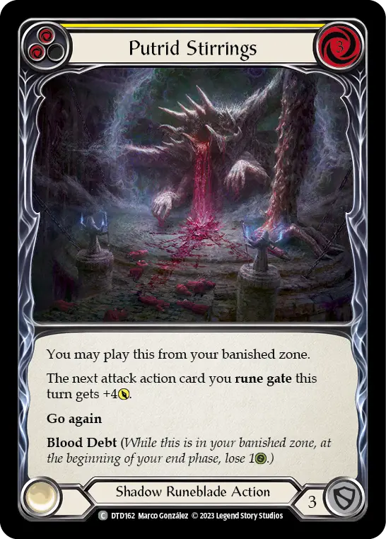 Putrid Stirrings — Rainbow Foil