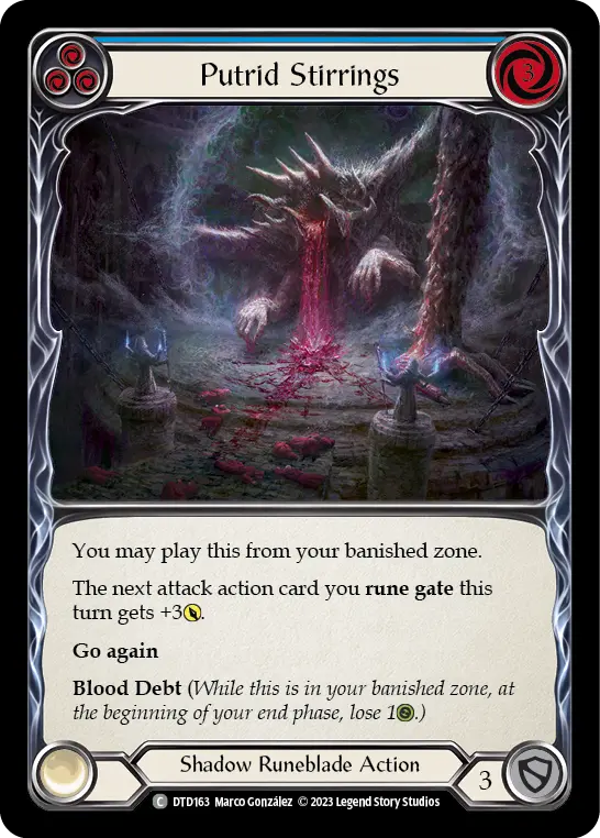 Putrid Stirrings — Rainbow Foil