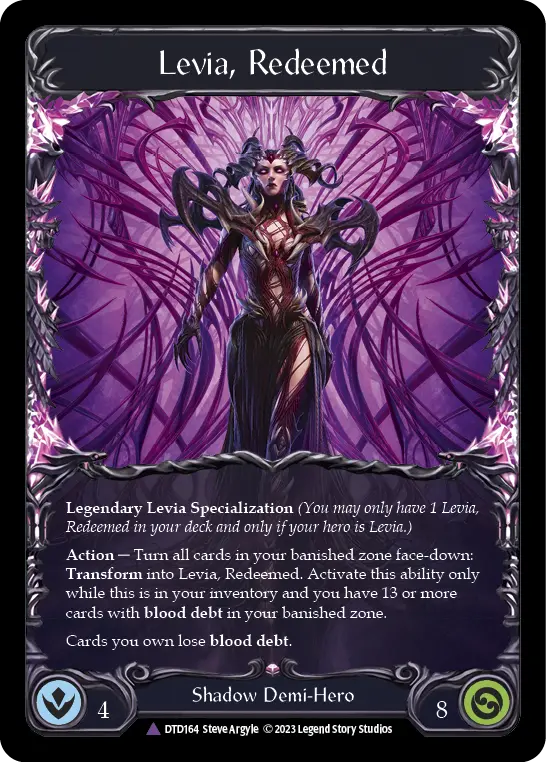 Levia, Redeemed