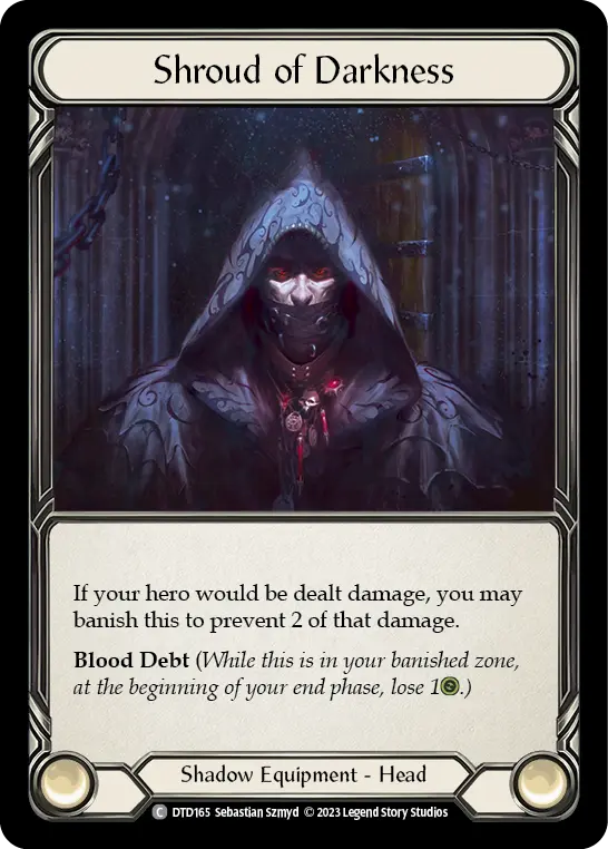 Shroud of Darkness — Cold Foil