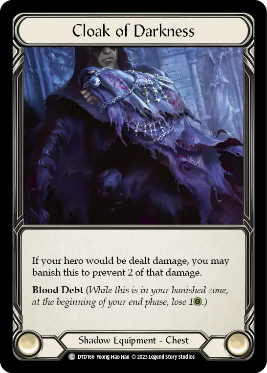 Cloak of Darkness — Cold Foil