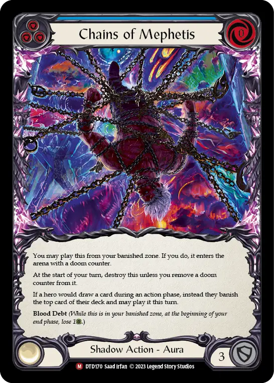 Chains of Mephetis — Rainbow Foil