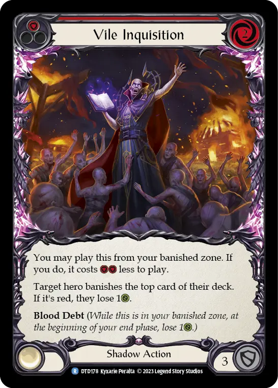 Vile Inquisition — Rainbow Foil