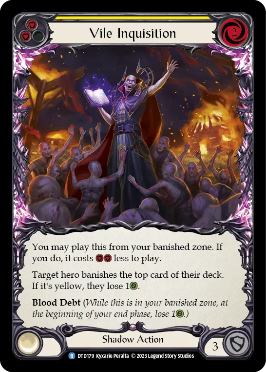 Vile Inquisition — Rainbow Foil