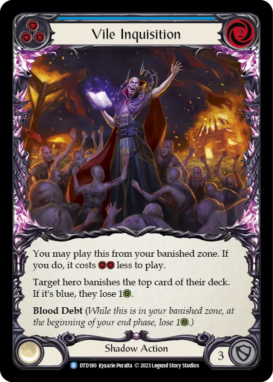 Vile Inquisition — Rainbow Foil