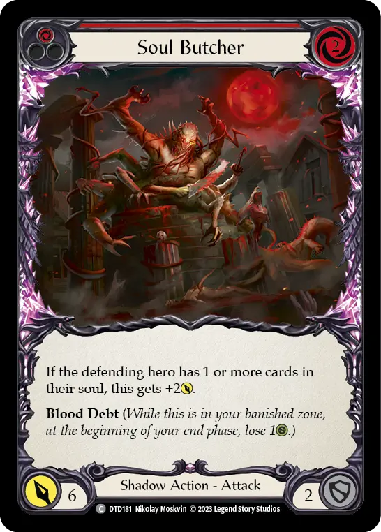 Soul Butcher — Rainbow Foil
