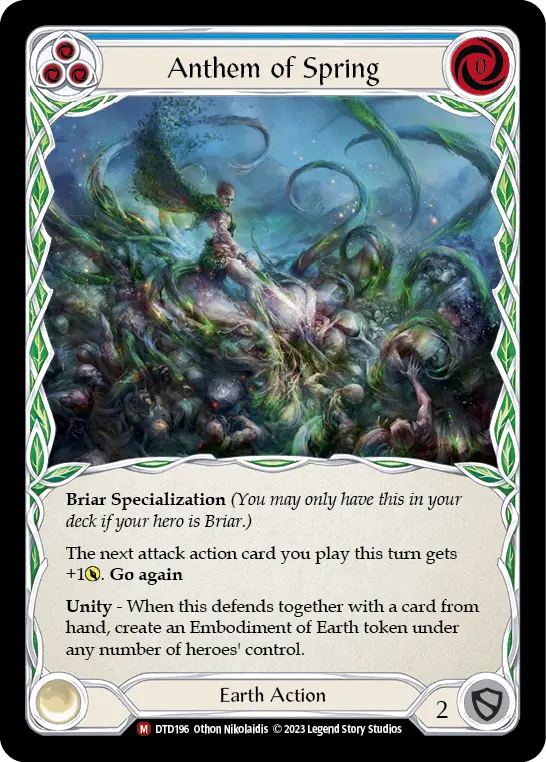 Anthem of Spring — Rainbow Foil