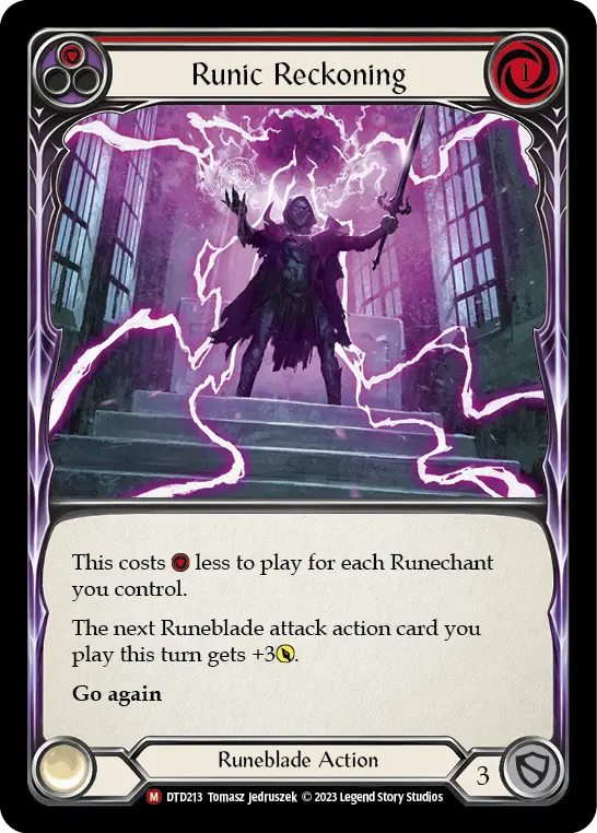 Runic Reckoning — Rainbow Foil