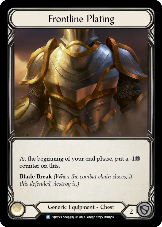 Frontline Plating — Cold Foil