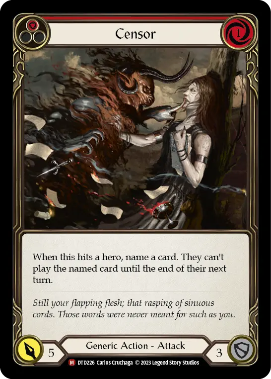 Censor — Rainbow Foil
