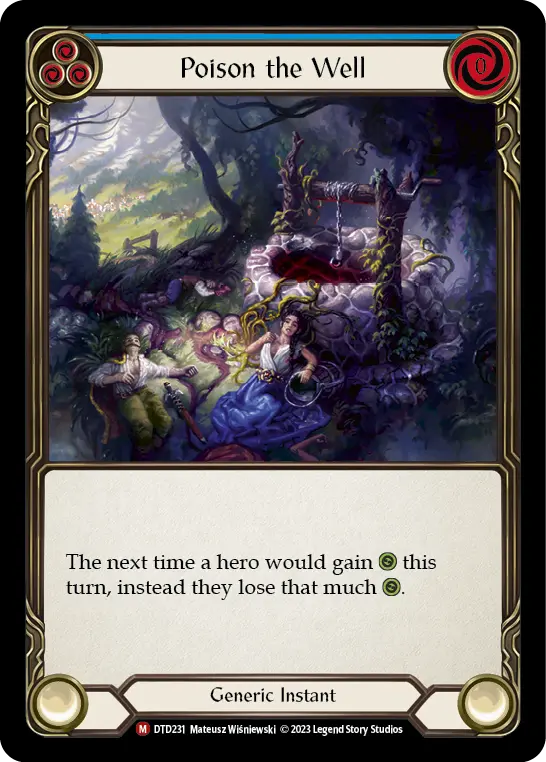 Poison the Well — Rainbow Foil