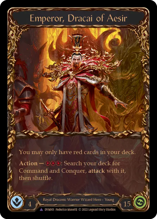 Emperor, Dracai of Aesir
