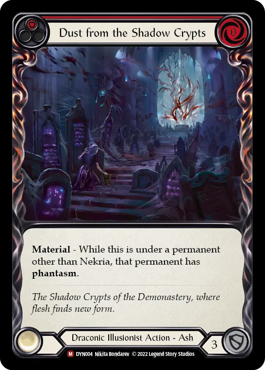 Dust from the Shadow Crypts — Rainbow Foil