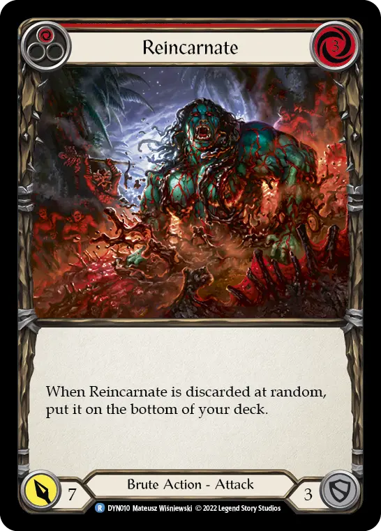 Reincarnate — Rainbow Foil