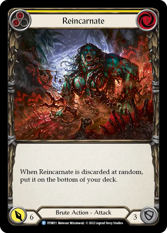 Reincarnate — Rainbow Foil