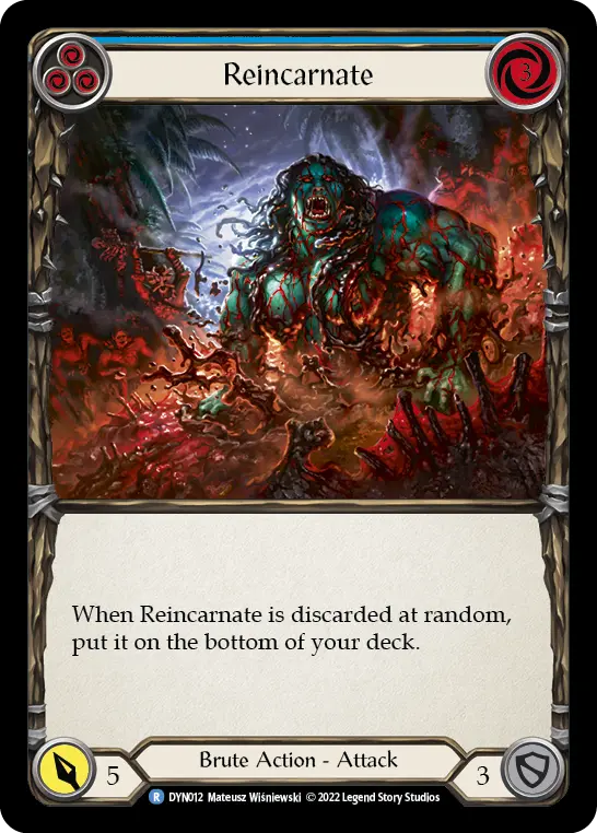 Reincarnate — Rainbow Foil