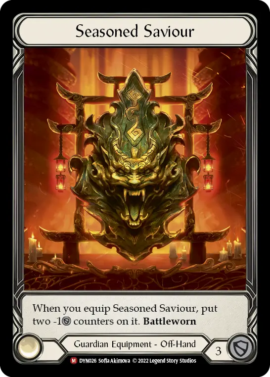Seasoned Saviour — Rainbow Foil