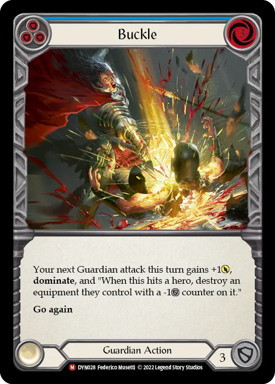 Buckle — Rainbow Foil