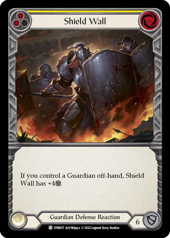 Shield Wall — Rainbow Foil
