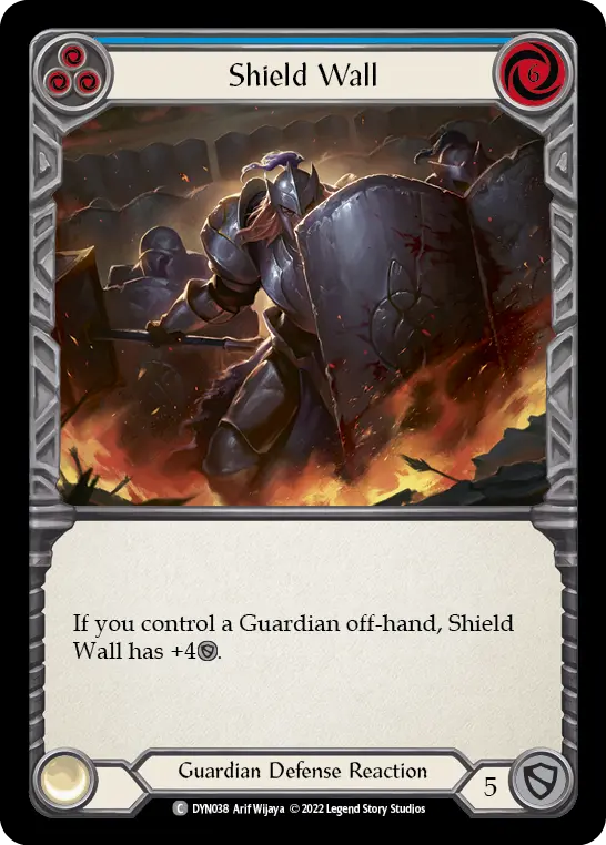 Shield Wall — Rainbow Foil