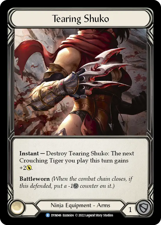 Tearing Shuko — Cold Foil